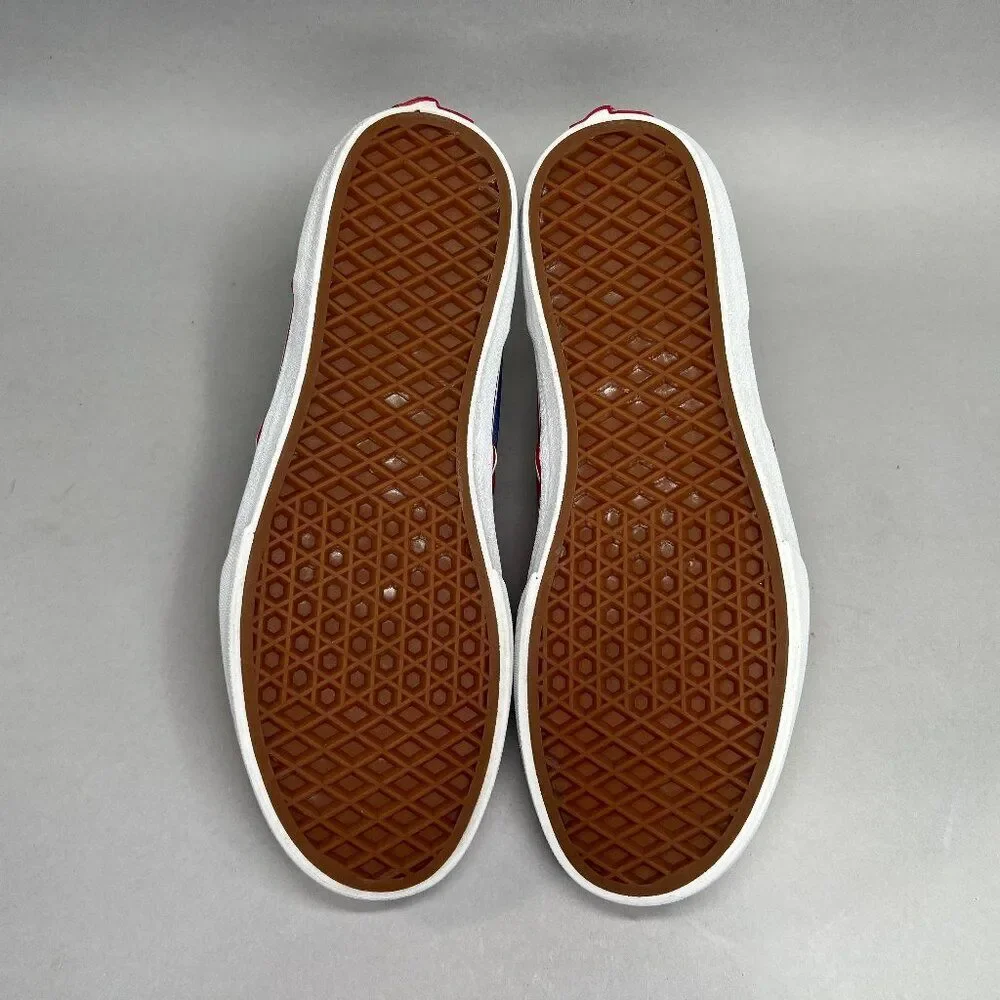 Vans Sneakers Girl's‎ Size 7 Colorful Sparkly Slip On Low Top Skate Shoes
